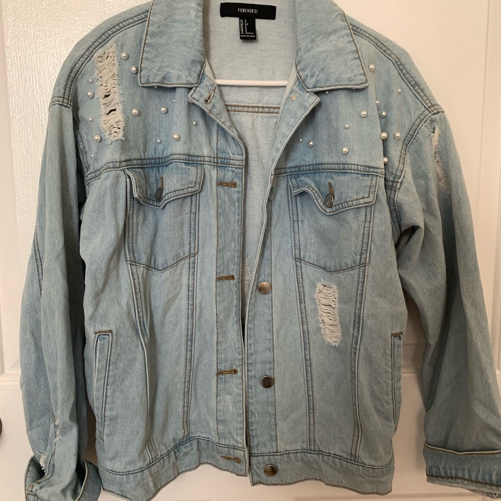 Pearl Denim Jacket